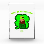 Magische verticale fotoblok Leprechaun (Voorkant)