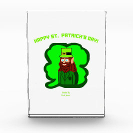 Magische verticale fotoblok Leprechaun