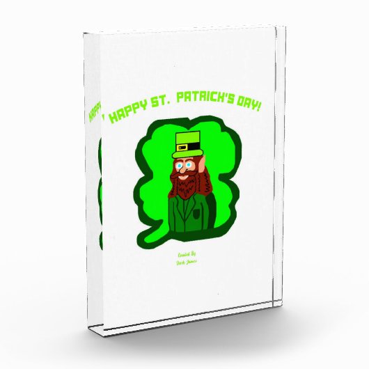 Magische verticale fotoblok Leprechaun (Links)