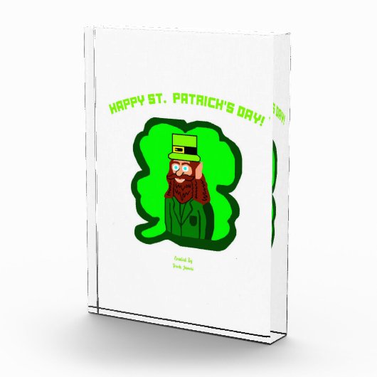 Magische verticale fotoblok Leprechaun (Rechts)