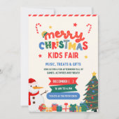 "Magische viering: Kerstuitnodiging Kaart (Voorkant)