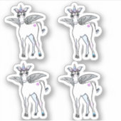 Magische vleugeleenheid sticker (Voorkant)