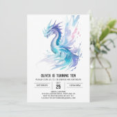 Magische Vleugels en Schalen Verjaardag Kaart (Staand voorkant)