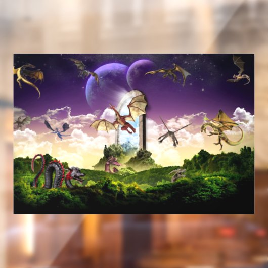 Magische vliegdraden raamsticker (Vel 2)