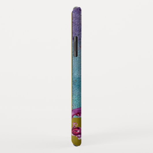 MAGISCHE VLINDER, BLAUW GOUD GEEL ROZE BLOEMDRAAI Case-Mate iPhone CASE (Achterkant/rechts)