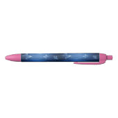 magische vlinder blauwe inkt Pen (Bodem)
