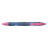 magische vlinder blauwe inkt Pen (Achterkant)