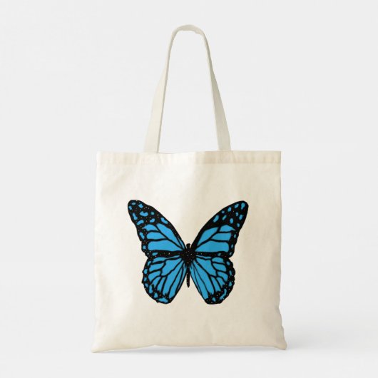 Magische vlinder tote bag (Achterkant)