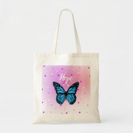 Magische vlinder tote bag