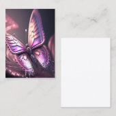 Magische vlinder visitekaartje (Voorkant / Achterkant)