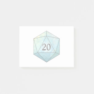 Magische vonk d20-dice post-it® notes