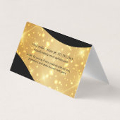 magische vonk visitekaartje (Achterkant)