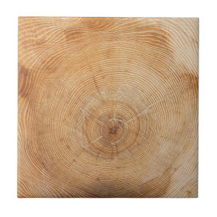 Magische vormgeving, natuurlijke houtsnippers tegeltje