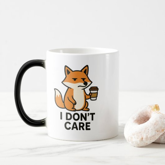 Magische Vos Moker Mok (Met donut)