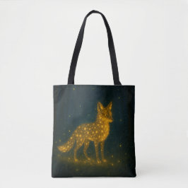 Magische vos totetas tote bag