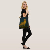 Magische vos totetas tote bag (Op model)