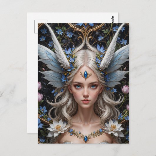 Magische Vredesfee Briefkaart (Voorkant / Achterkant)