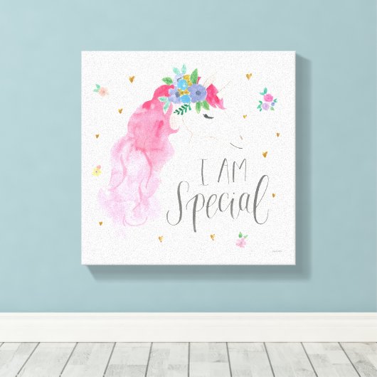 Magische vrienden III | I am Special 3 Canvas Afdruk (Insitu (Houten vloer))