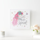 Magische vrienden III | Ik ben bijzonder Vierkante Klok (Huis)