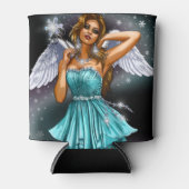 Magische Vrouw Fairy Blikjeskoeler (Voorkant)