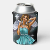 Magische Vrouw Fairy Blikjeskoeler (Blikje Achterkant)