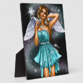 Magische Vrouw Fairy Fotoplaat (Zijkant)