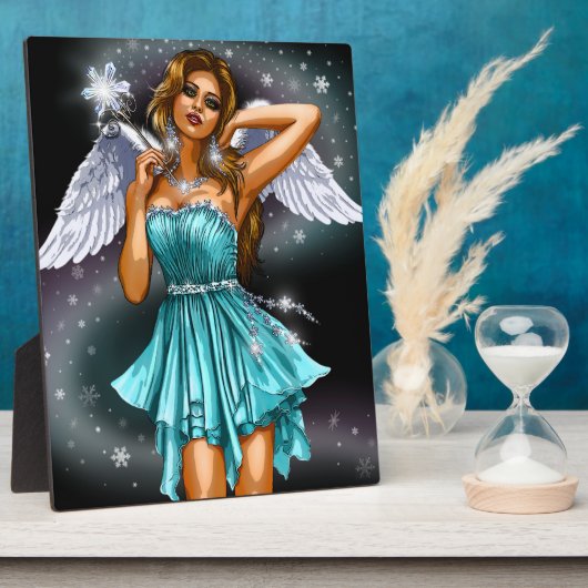 Magische Vrouw Fairy Fotoplaat (Zijkant)