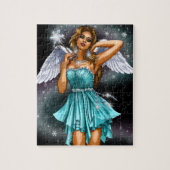 Magische Vrouw Fairy Legpuzzel (Verticaal)