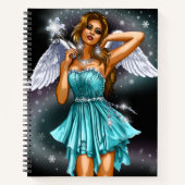 Magische Vrouw Fairy Notitieboek (Voorkant)
