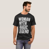 Magische Vrouw Mythe Magische Legende T-shirt (Voorkant volledig)