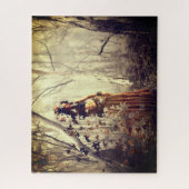 Magische vrouw natuur fantasy kunst puzzel legpuzzel (Verticaal)