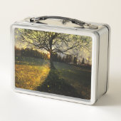 Magische vuurvliegjes droomachtig landschap (Achterkant)