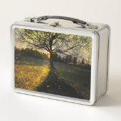 Magische vuurvliegjes droomachtig landschap (Voorkant)