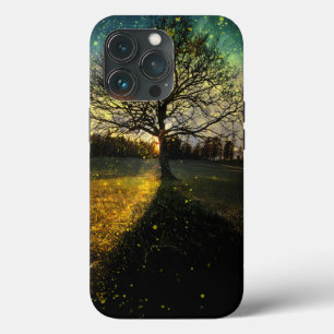 Magische vuurvliegjes droomachtig landschap Case-Mate iPhone case