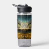 Magische vuurvliegjes droomachtig landschap waterfles (Rechts)