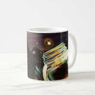 Magische vuurvliegjes in Metselaars Pot Maanverlic Koffiemok