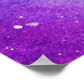 Magische walvis: donkere oceaan nacht poster (Hoek)