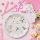 Magische walvissen ballonnen sterren Baby shower Papieren Bordje (Feest)