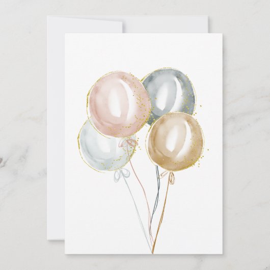 Magische walvissen en sterren virtuele verjaardags kaart (Achterkant)