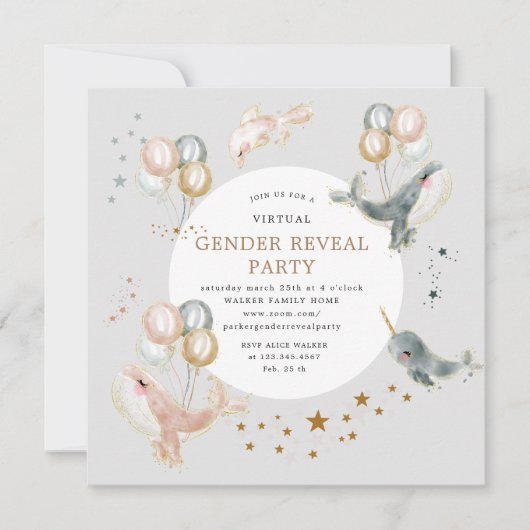 magische walvissen virtuele geslacht onthullen par (Voorkant)