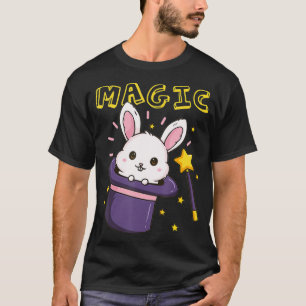 Magische Wand Magicische Rabbit Pet T-shirt