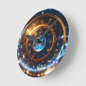 Magische Wandklok - Infusie uw ruimte met Enchan (Hoek)