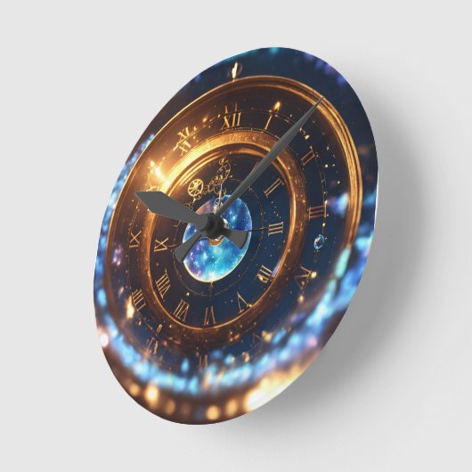 Magische Wandklok - Infusie uw ruimte met Enchan (Hoek)