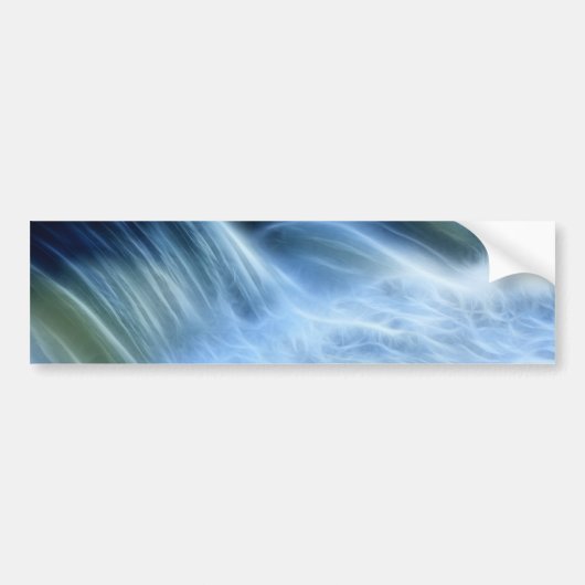 Magische waterval bumpersticker (Voorkant)