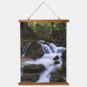 Magische waterval in de hel hangend wandkleed (Voorkant)