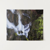 Magische waterval in de hel wandkleed (Voorkant (horizontaal))