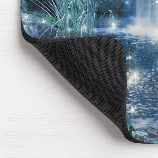 Magische waterval muismat (Hoek)