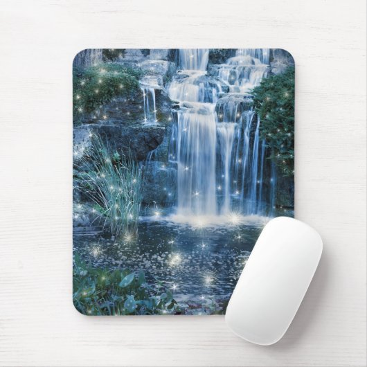 Magische waterval muismat (Met muis)