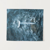 Magische waterval Peričnik in Mojstrana, Slovenië Wandkleed (Voorkant (horizontaal))