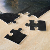 Magische waterval Surreal Fantasy Art Legpuzzel (Zijkant)